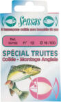 SENSAS Sp. Trout Strong Kék 60cm 0, 2mm 4 Monofil Előkötött Horog 6db (55137)