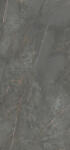 E-tile Lastra - Gresie portelanata XXL rectificata tip marmura Manhattan Dark Natural, 120x260 cm, gri, finisaj mat (4000000560180)