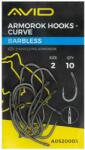 Avid Carp ARMOROK HOOKS - CURVE SIZE 6 BARBLESS (A0520007)