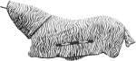 KERBL RugBe Zebra légytakaró, 155cm (KR326125)