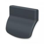 Gelavi Erkélyajtó behúzó kilincs, közepes, műanyag, antracit (AJTO006)