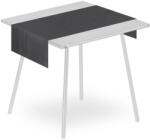Pack Service Textilhatású asztali futó lapra hajtva 48 cm x 120 cm 25 lap/csomag - Gess fekete