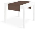 Pack Service asztali futó lapra hajtva 48 cm x 120 cm textilhatású Gess barna 25 lap/csomag