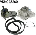 SKF VKMC35260 Pompa apa + Set curea transmisie cu caneluri
