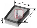 SOFIMA Filtru aer SOFIMA S 5040 A (S 5040 A) - automobilus