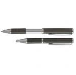 Zebra SL-F1 golyóstoll 0,24 mm, teleszkópos, metálszürke tolltest, kék (82409-24)