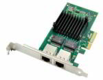 Microconnect PCIe 2-Port Intel I350AM2 Dual 1GbE Server Card (MC-PCIE-I350-T2)