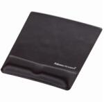Fellowes Egérpad - Csuklótámasszal, Health-V Fabrik, Fekete