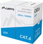 Lanberg Utp Cat6 Hálózati Kábel - 305m, Szürke