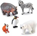 Learning Resources Jumbo Műanyag Állatfigurák: Állatkert - 2 Éves Kortól, Többszínű