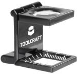 Toolcraft Talpas Nagyító, Összecsukható Szál Nagyító