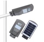 alloet Led Napelemes Utcai Lámpa - 30W