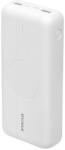 RIVACASE RivaPower VA2602 Vezeték Nélküli QI PowerBank - 20000 mAh, Fehér