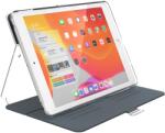 Speck Balance Folio Clear Ipad 7. És 8. Generációs Tok - Karbon Sötétszürke / Áttetsző