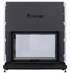 A.caminetti Flat W 90x60 German Edition 2 glazed surfaces, 19 kW, 75% efficiency