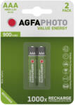 AgfaPhoto AAA akku 900mAh 2db/bliszter (AgfaPhoto) (AP900B2)