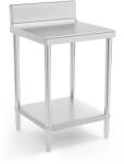 Royal Catering Masă de lucru din oțel inoxidabil - 60 x 60 cm - înălțime - capacitate de încărcare 150 kg RCAT-60/60-N (RCAT-60/60-N)