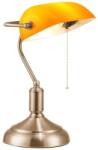 Brilagi - BANK OFFICE asztali lámpa 1xE27/60W/230V réz/narancs L352-HN/MOS (BG0802)