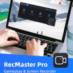 Suzhou Aunbox Software RecMaster Pro - Gameplay & Screen Recorder (1 eszköz / Lifetime) (Steam) (Elektronikus licenc) (RMP-GSR1D)