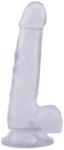 Chisa-novelties Dildo Clasic Cu Ventuza, Transparent, 19.5 Cm Dildo