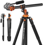 K&F Concept T254A7 állvány + FH-03 fluid fej (KF09.137)