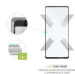 FIXED teljes kijelzős üvegfólia Samsung Galaxy S20 FE/FE 5G telefonokhoz, fekete FIXGFA-602-BK (FIXGFA-602-BK)