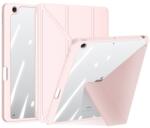 Dux Ducis IPAD 11 (2025) DUX DUCIS MAGI ORIGAMI tok álló, bőr hatású aktív FLIP, ceruza tartó, RÓZSASZÍN GP-140780 (GP-140780)
