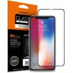Spigen FC képernyővédő üveg (2.5D, extra karcálló, 9H, 0.3mm, színkiemelés) FEKETE 064GL25233 (064GL25233)