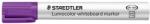 STAEDTLER Táblamarker, 2-5 mm, vágott, STAEDTLER "Lumocolor 351 B", lila 351 B-6 (351 B-6)