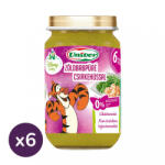 Univer INGYENES SZÁLLÍTÁS - Univer zöldbabpüré csirkehússal, 6 hó+ (6x163 g)