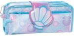 Tiger Family Penar necessaire Fun Time 2 in 1, cu o clapa, motiv Glitzy Mermaid, Tiger Family Penar