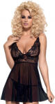 Obsessive Fekete hálóing Seraphina Nightfall, S-M
