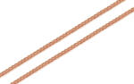 Heratis Forever Rózsarany lánc Fox - rókafark 1 mm IZ18525