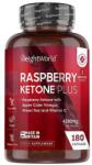 WeightWorld Горене на мазнини - Малинови кетони Плюс, 180 капсули Weight Worl (430032 WW)