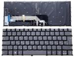 Lenovo IdeaPad Flex 7-14IAU7 háttérvilágítással (backlit) gyári szürke magyar (HU) laptop/notebook billentyűzet