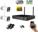 Monitorrs Security - Wifi IP kamerarendszer 2 kamerával 2 Mpix. - 6122k2