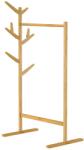 Casaria RADO bambusz ruhatartó állvány, 66x40x163, 3cm, barna Casaria