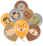 PartyPal Lufi, latex, Erdő állatai, 8 db/cs