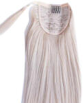HairExtensionShop Lófarok Copf Emberi Póthaj Standard Világos Platinaszőke Színben 50cm (Szín#60) (RP5060)