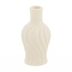 Chaks Mini kerámia váza Twist - Nude rózsaszín 4, 5 x 8, 5 cm