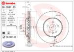 BREMBO féktárcsa BREMBO 09. C981.23 (09.C981.23)