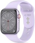 Tech-Protect Silicone Apple Watch 4 / 5 / 6 / 7 / 8 / 9 / Se / Ultra 1 / 2 (42 / 44 / 45 / 49 Mm) Elegant Purple (5906302305124)