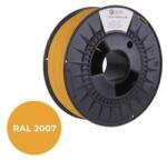 Compatible Snur de imprimare (filament) C-TECH PREMIUM LINE, PETG, portocaliu strălucitor luminescent, RAL2007, 1, 75 mm, 3DF-P-PETG1.75-200