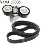 SKF Set curea transmisie cu caneluri SKF VKMA 38306 - centralcar