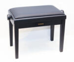  Ambiente zongorapad AMB23-MBK-LBK fekete matt+fekete bőr (AMB-023-MBK-LBK)