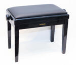  Ambiente zongorapad AMB23-PBK-LBK fekete fényes+fekete bőr (AMB-023-PBK-LBK)