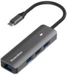 Blueendless Adaptor Multiport USB-C, Hub 4 In 1, Blueendless BS-LH04, RJ45, USB 3.0 (TD-LH04)
