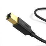 UGREEN Cablu Date USB 2.0 - USB Type-B Ugreen US135, Transfer Date, Universal, Imprimanta, 480Mbps, 1.5 metri, Negru (10350-UGREEN)
