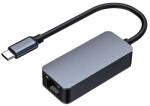 Basekit Adaptor USB Type-C la Gigabit Ethernet RJ45, Basekit, 2500Mbps, Gray (TD-USH387)