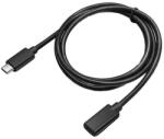 Basekit Cablu Extender USB-C 3.2 Gen1 5Gbps Tata - Mama, Incarcare PD 60W, Basekit KU31MF, Ecranat, Negru, 0.5/1/2/3 m (BK-KU31MF)
